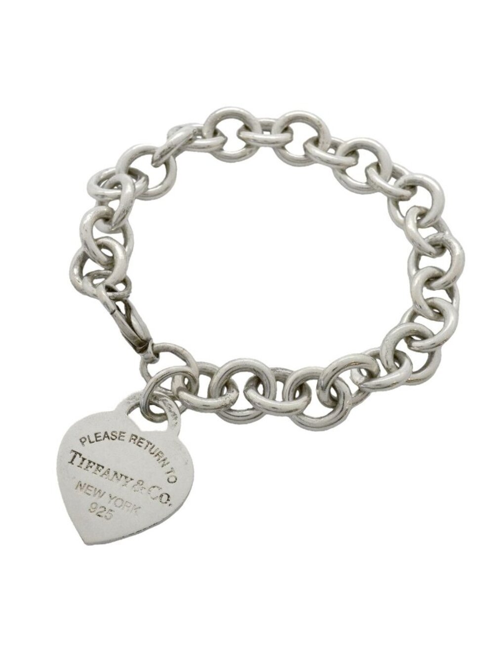 Tiffany & Co Bracelet Return to Tiffany Heart Tag 925 Sterling Silver
